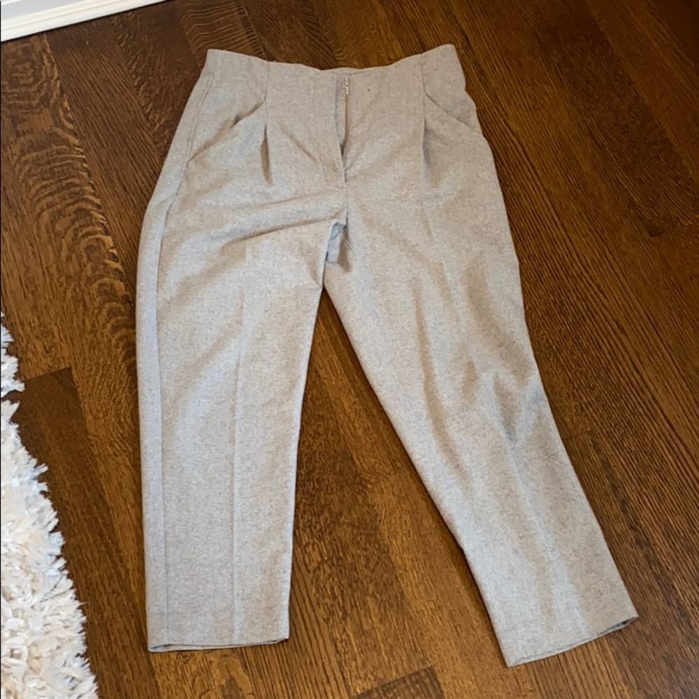 ARITZIA GREY TROUSERS